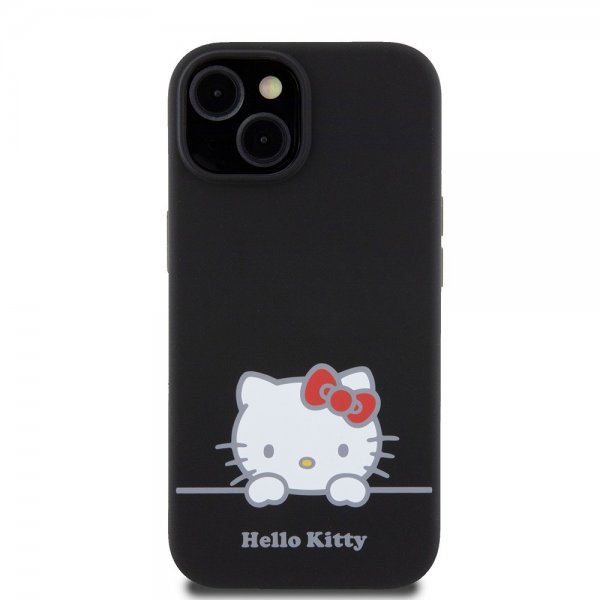 iPhone 15 Cover Liquid Silicone Sort