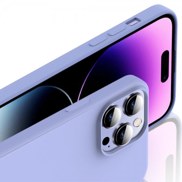 iPhone 15 Cover Silikonetekstur Rød