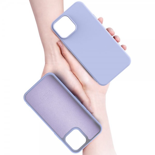 iPhone 15 Cover Silikonetekstur Rød