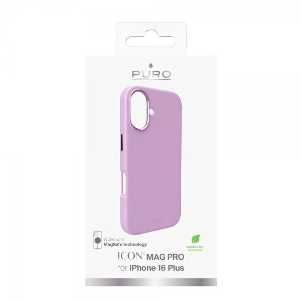iPhone 16 Plus Cover ICON Mag Pro Lyserød