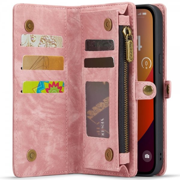 iPhone 16 Pro Etui 008 Series Aftageligt Cover Lyserød