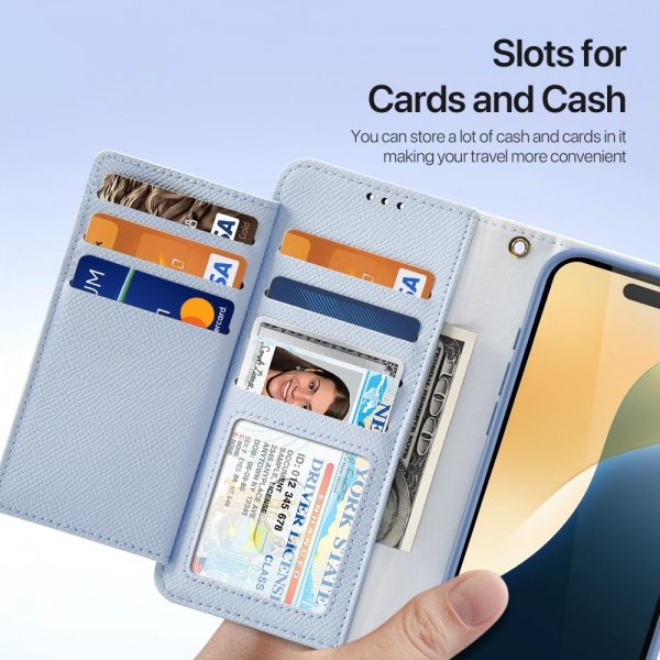 iPhone 16 Pro Etui 2-in-1 Lawa Series MagSafe Blå