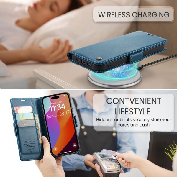 iPhone 16 Pro Max Etui 023 Series Blå