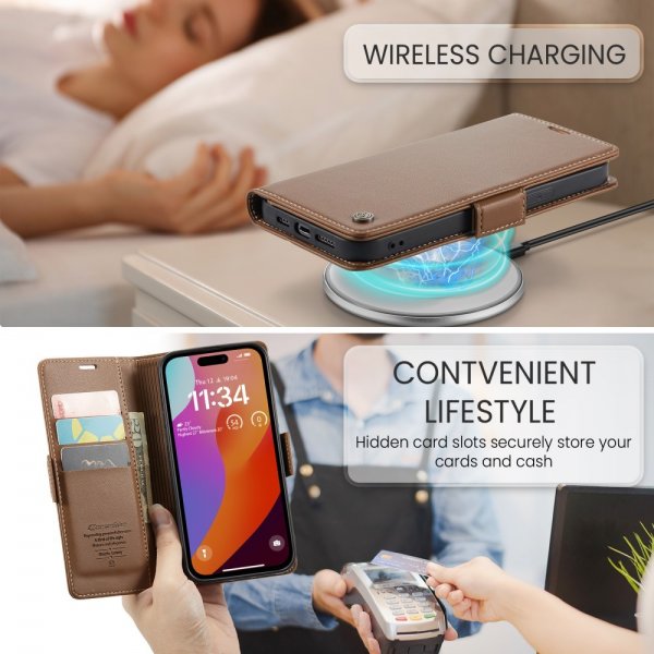 iPhone 16 Pro Max Etui 023 Series Brun