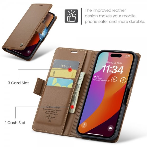 iPhone 16 Pro Max Etui 023 Series Brun