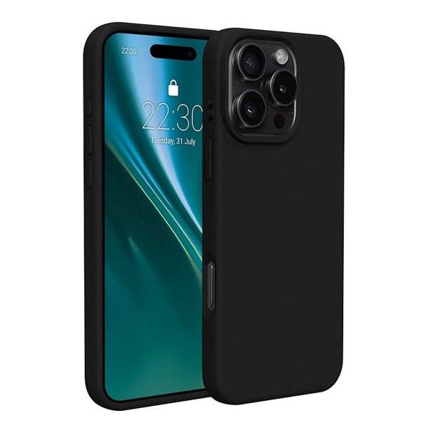 iPhone 16 Pro Max Cover Silikone Sort