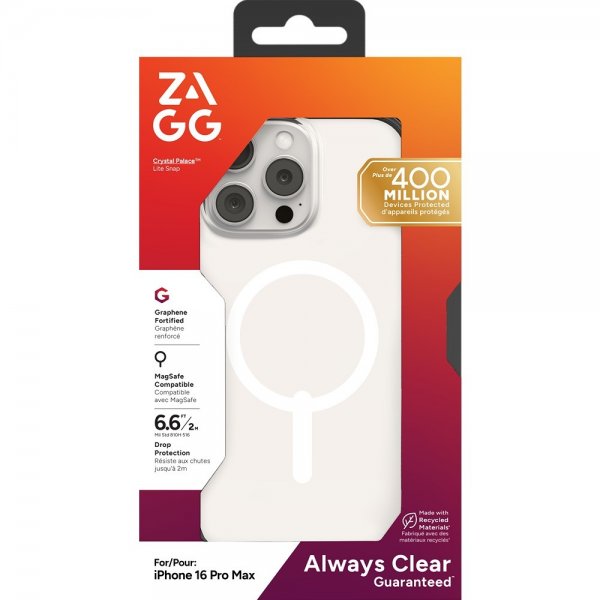 iPhone 16 Pro Max Cover Crystal Palace Lite Snap Transparent