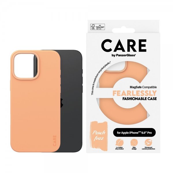 iPhone 16 Pro Max Cover Fashionable MagSafe Peachy