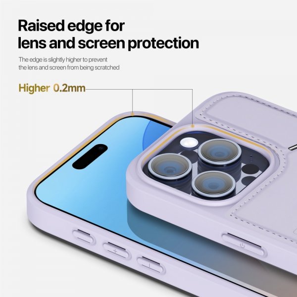 iPhone 16 Pro Max Cover Rafi II Series MagSafe Lilla