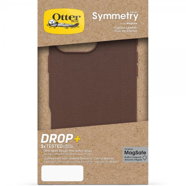 iPhone 16 Pro Max Cover Symmetry Cactus Leather MagSafe Rich Adobe