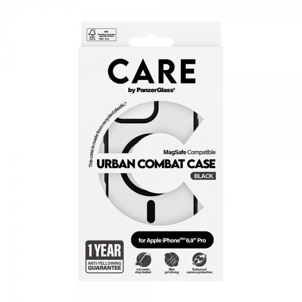 iPhone 16 Pro Max Cover Urban Combat MagSafe Sort
