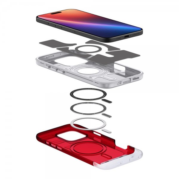 iPhone 16 Pro Cover Classic C1 MagFit Ruby