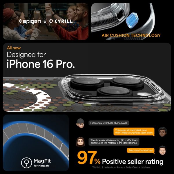 iPhone 16 Pro Cover Ultra Hybrid MagFit Digital Camo