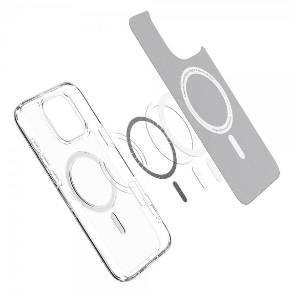 iPhone 16 Pro Cover Ultra Hybrid MagFit Frost Clear