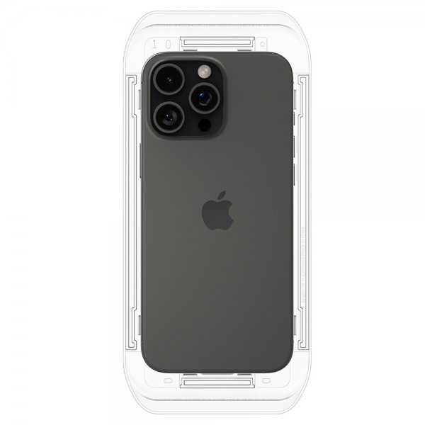 iPhone 16 Pro/iPhone 17/17 Pro Skærmbeskytter GLAS.tR EZ Fit 2-pak