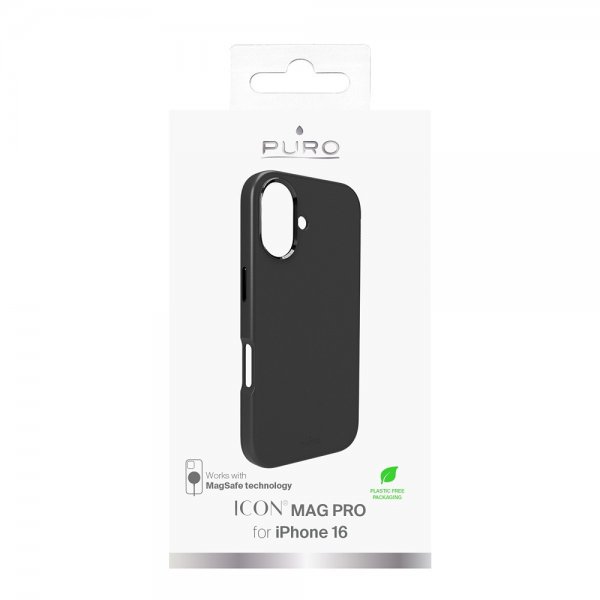 iPhone 16 Cover ICON Mag Pro Sort