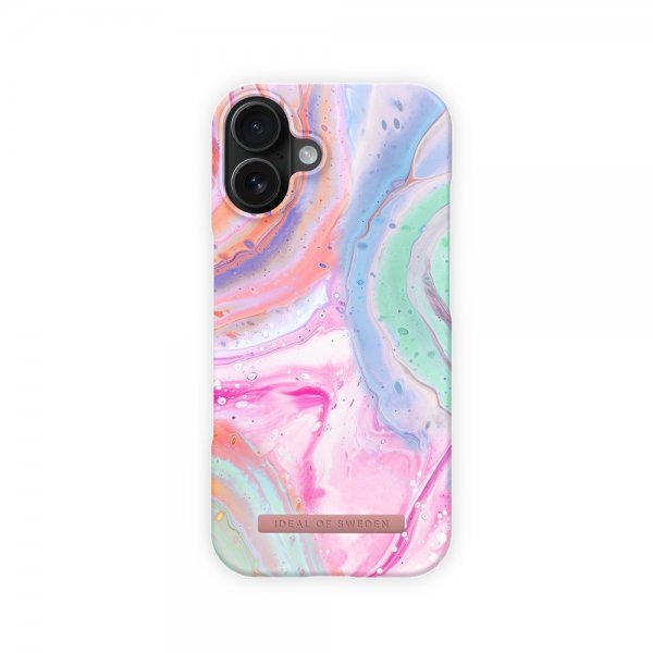 iPhone 16 Cover Printed Case MagSafe Pastel Marble