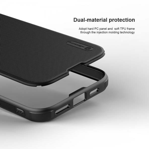 iPhone 16 Cover Super Frosted Shield Pro MagSafe Sort