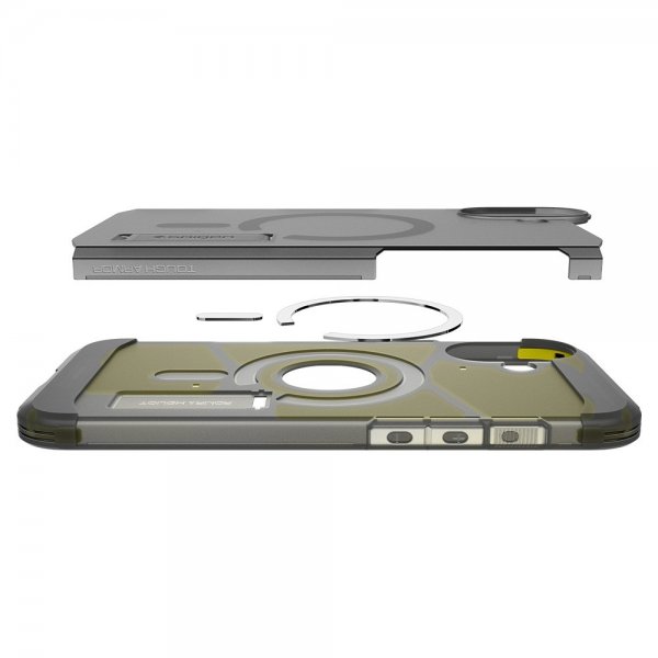 iPhone 16 Cover Tough Armor MagFit Frost Black