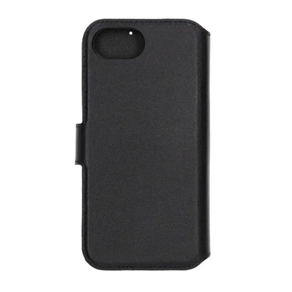 iPhone 16e/17e Etui Ægte Læder Sort