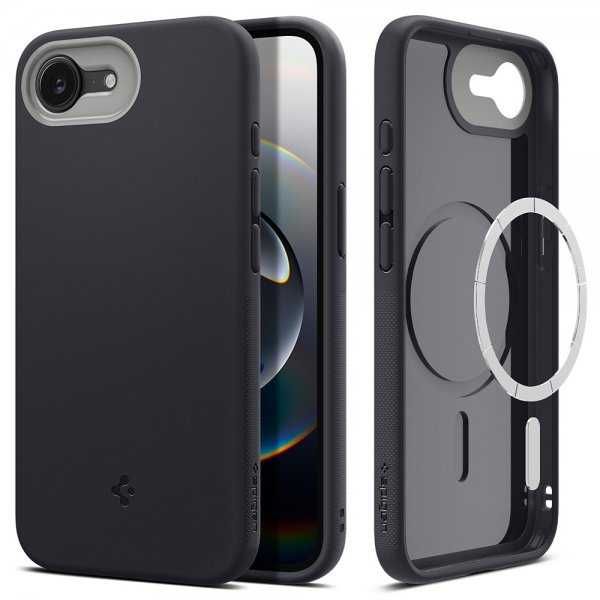 iPhone 16e/17e Cover Nano Pop MagFit Black Sesame