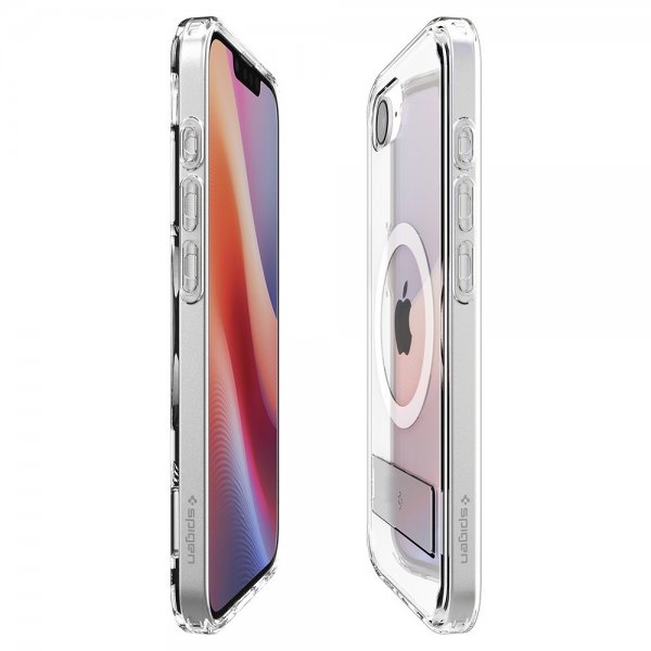 iPhone 16e/17e Cover Ultra Hybrid S MagFit Clear White