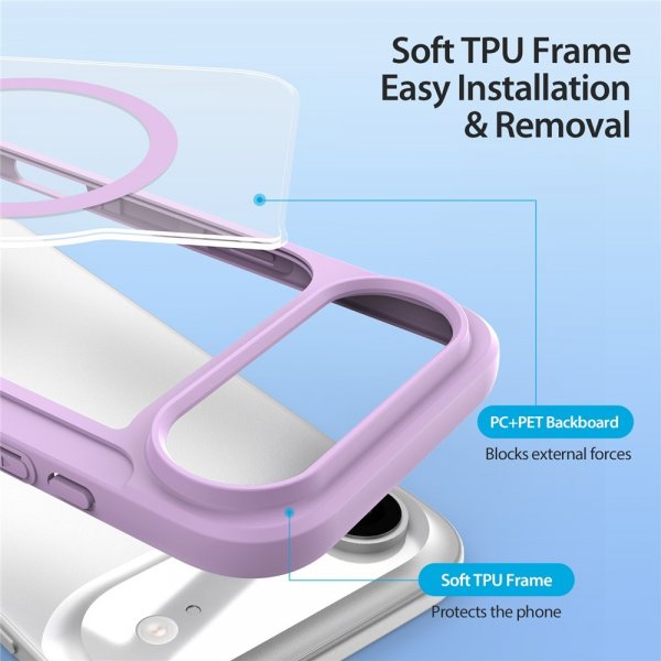 iPhone Air Etui Skin X Pro Series MagSafe Lilla