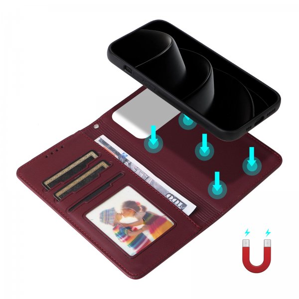 iPhone 17 Pro Max Etui Aftageligt Cover 005 Rød