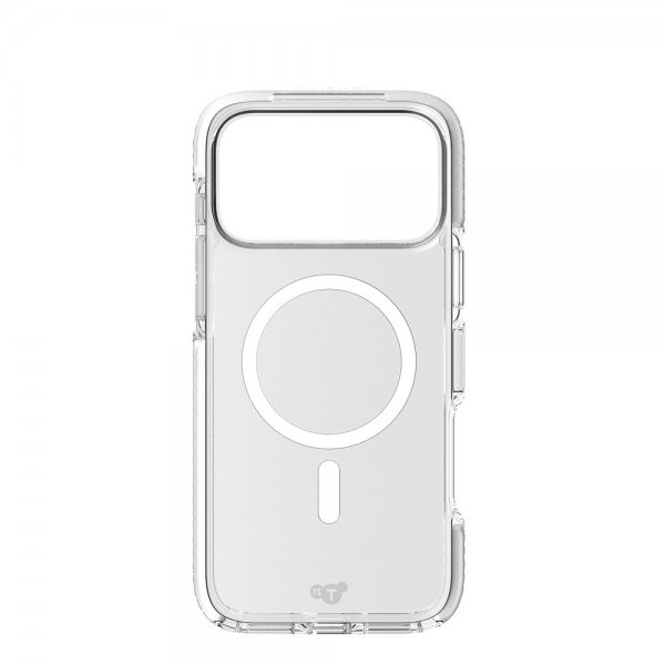 iPhone 17 Pro Max Cover EvoCrystal MagSafe Metallic Silver