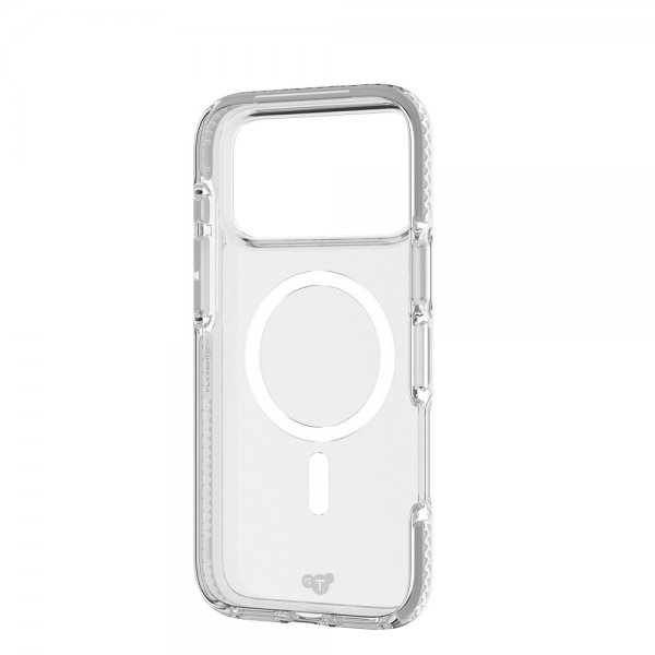 iPhone 17 Pro Max Cover EvoCrystal MagSafe Metallic Silver