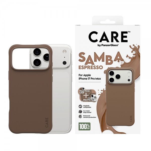 iPhone 17 Pro Max Cover Samba MagSafe Espresso
