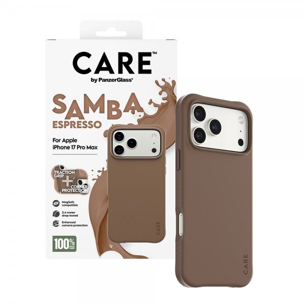 iPhone 17 Pro Max Cover Samba MagSafe Espresso