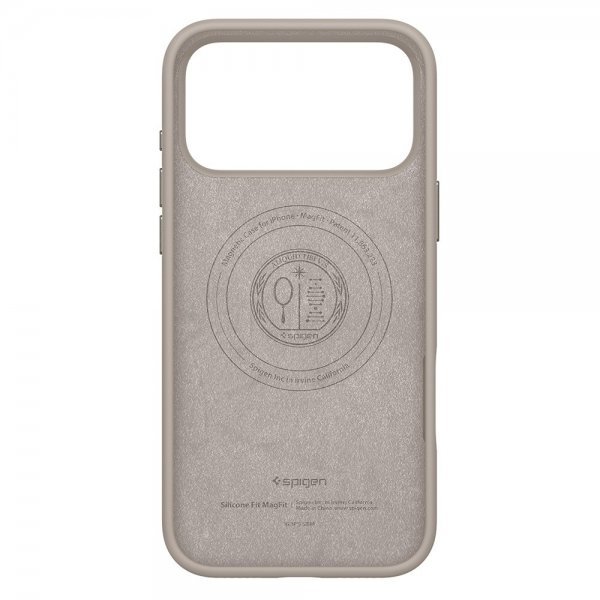 iPhone 17 Pro Max Cover Silicone Fit MagFit Stone