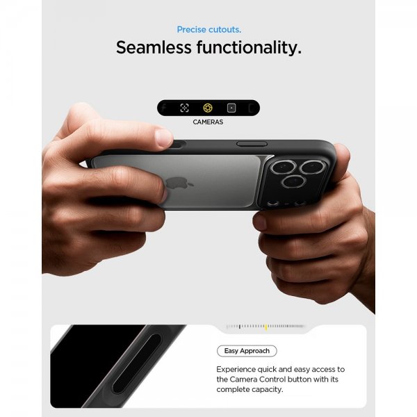 iPhone 17 Pro Max Cover Ultra Hybrid Matte Black