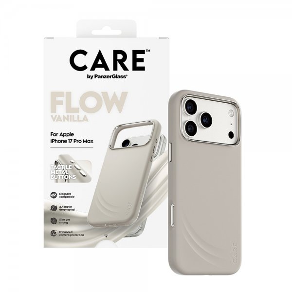 iPhone 17 Pro Max Cover Flow MagSafe Vanilla