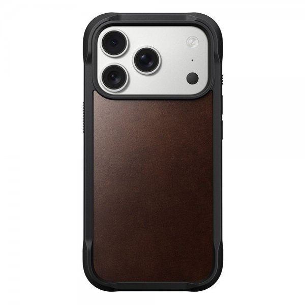 iPhone 17 Pro Cover Modern Leather Case Horween Rustic Brown