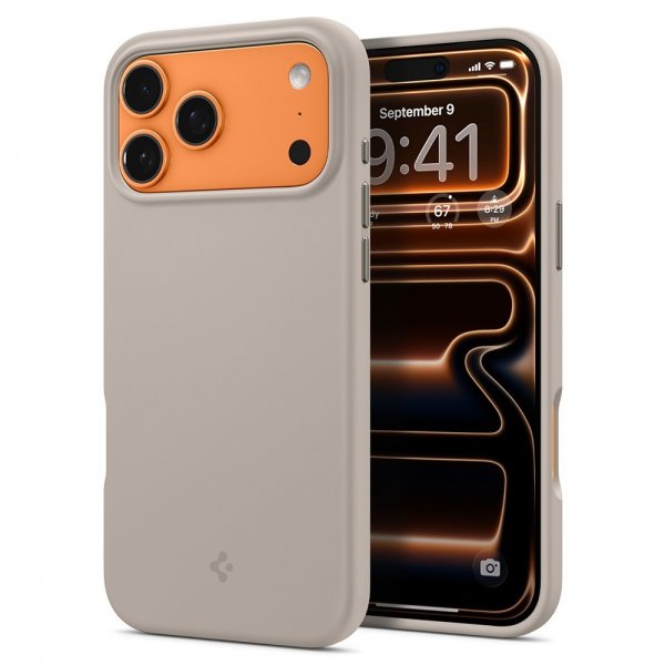 iPhone 17 Pro Cover Silicone Fit MagFit Stone