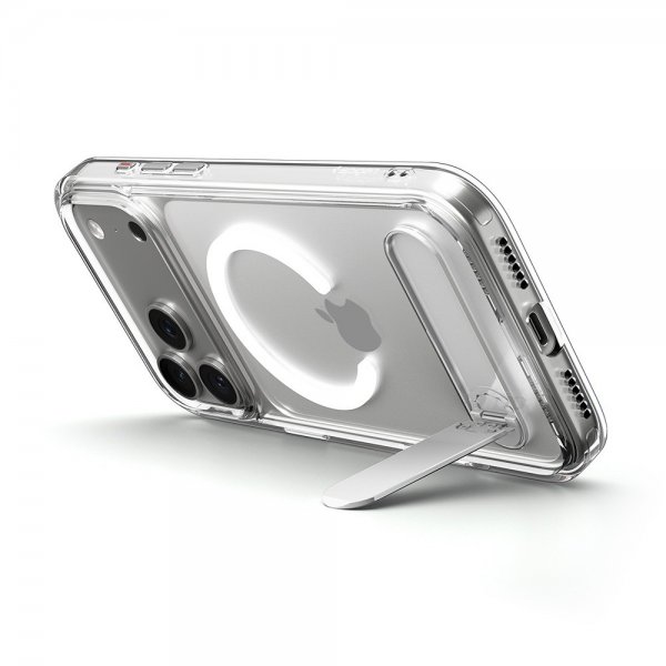 iPhone 17 Pro Cover Ultra Hybrid S MagFit Clear White