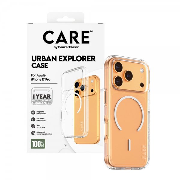 iPhone 17 Pro Cover Urban Explorer MagSafe Hvid