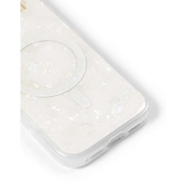 iPhone 17 Cover Pearlised Case MagSafe Hvid
