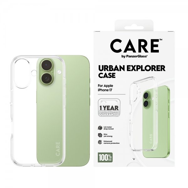 iPhone 17 Cover Urban Explorer Transparent