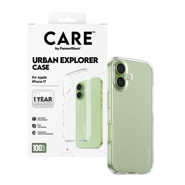 iPhone 17 Cover Urban Explorer Transparent