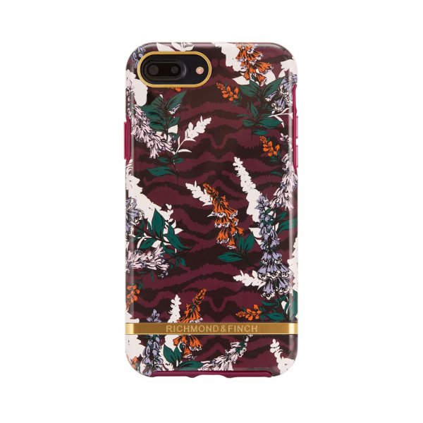 iPhone 6/6S/7/8 Plus Cover Floral Zebra