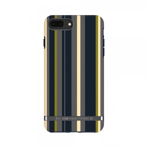 iPhone 6/6S/7/8 Plus Cover Navy Stripes