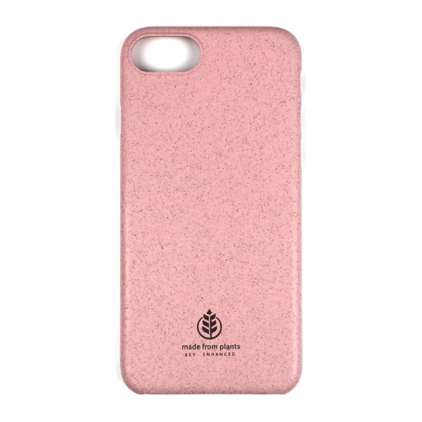 iPhone 6/6S/7/8/SE 2020 Cover Made from Plants Soft Pink