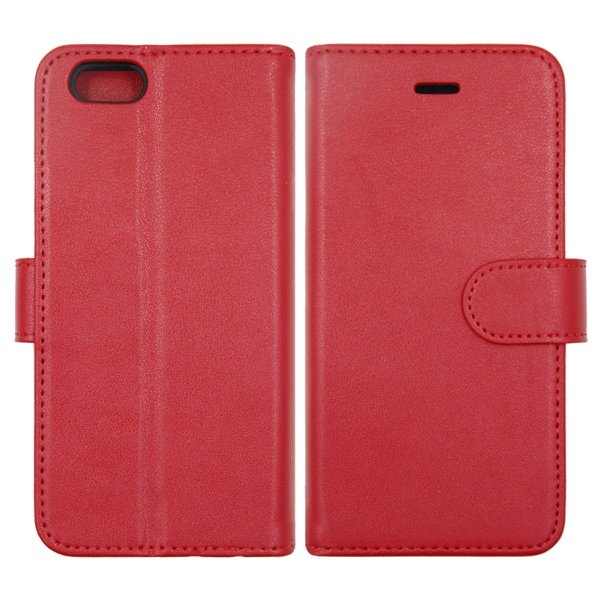 iPhone 6/6S Etui med Stativ Rød