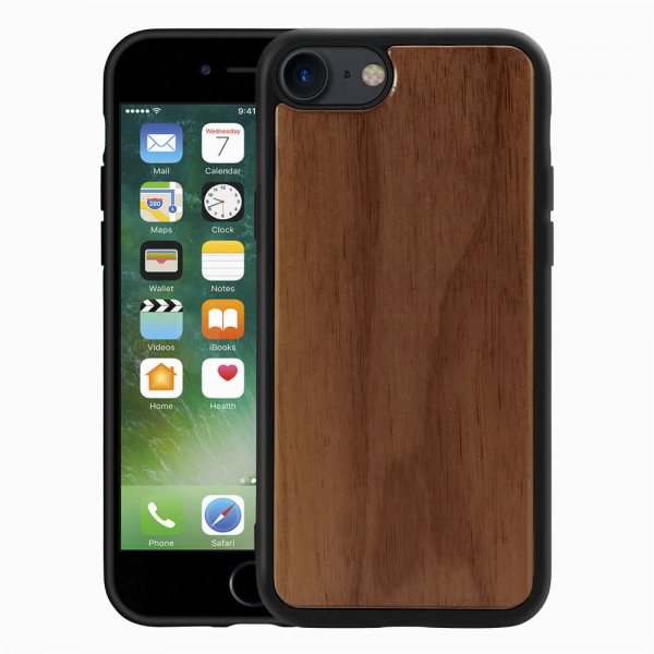 iPhone 7/8/SE Cover Træ Walnut