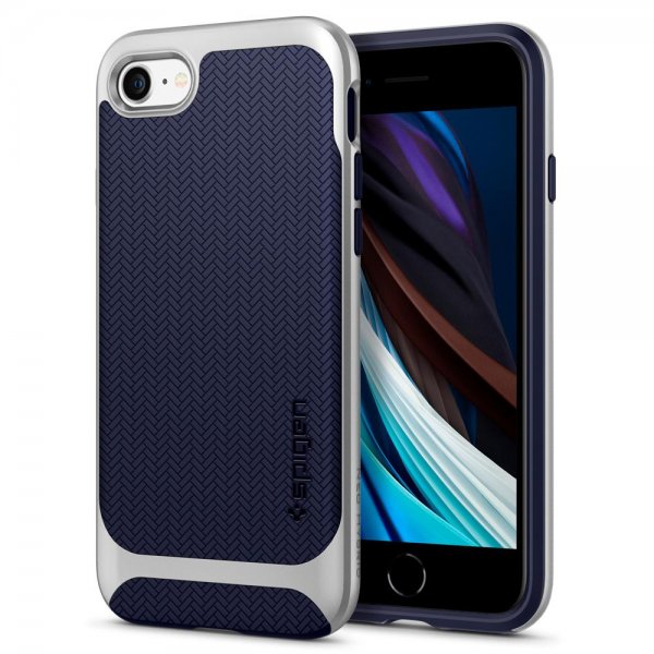 iPhone 7/8/SE 2020 Cover Neo Hybrid Satin Sølv