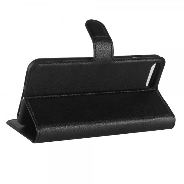 iPhone 7 Plus/iPhone 8 Plus Etui Litchi Sort