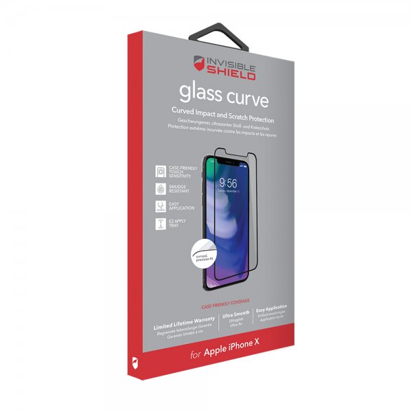 iPhone X/XS/11 Pro Skærmbeskytter InvisibleShield Glass Curve